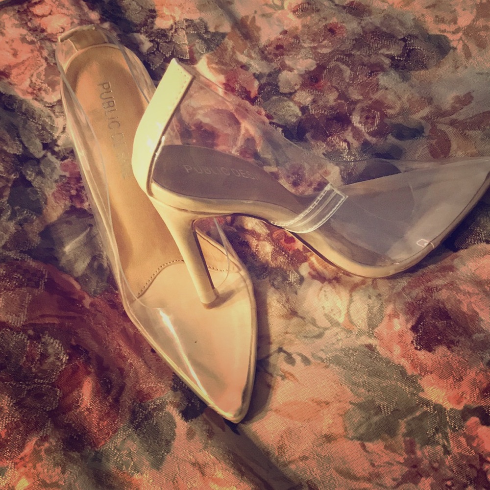 Perspex heels
